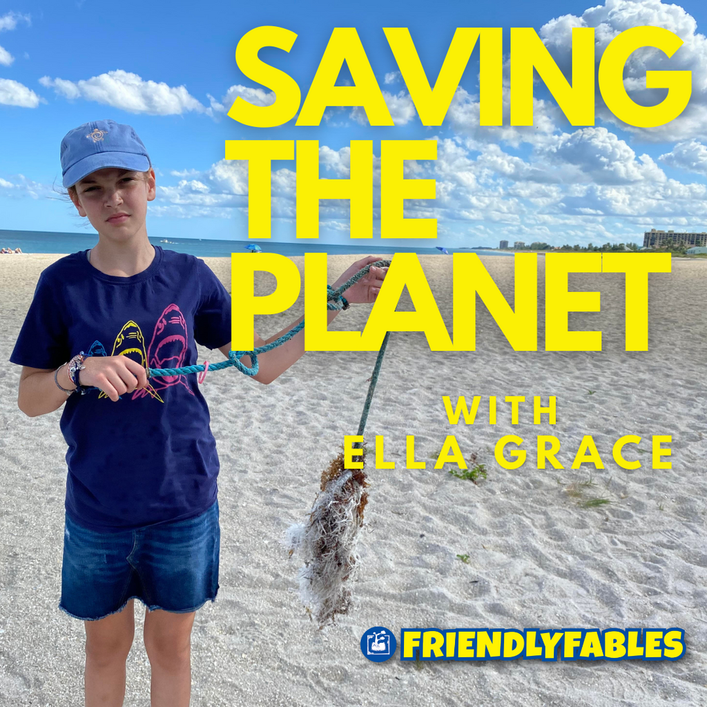 Ella Grace, age 11, is Helping to SAVE the Environment